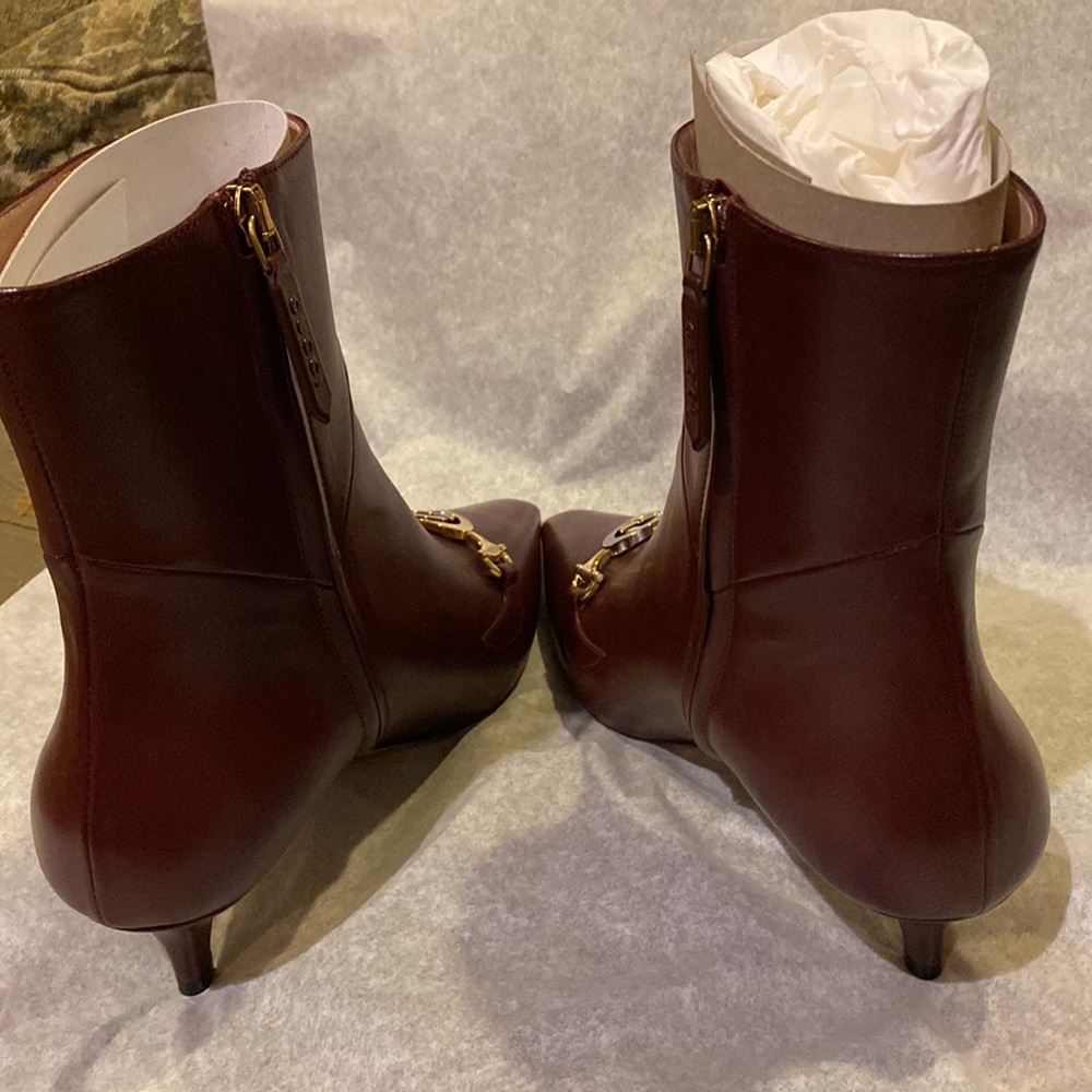 Gucci “vintage bordeau” boots - Picture 4 of 6